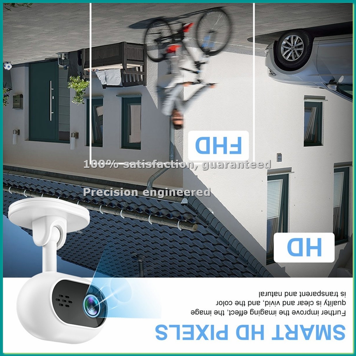 Home Security Wireless Cameras - A4 1080P Smart Mini Wifi IP