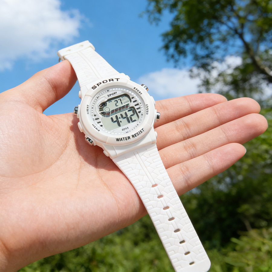 Home Security Electronics - 1/2pcs Fashion Sports Watch 30M Waterproof