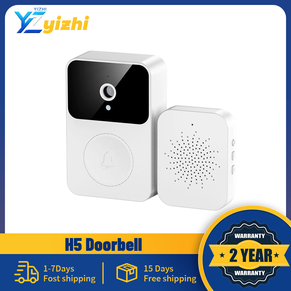 Home Security For Apartments - H5 Wireless Smart Video Doorbell 2.4G