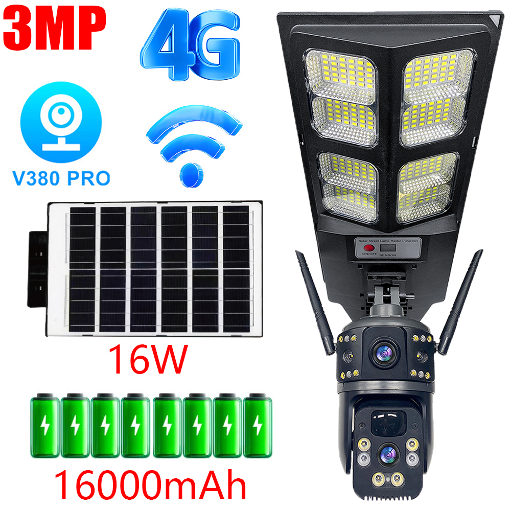 Home Security Ultimate - 3MP 4G Dual Lens Camera Security