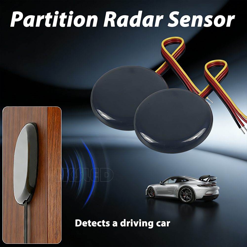 Home Security System - Radar Motion Sensor Detect Driving Car&People,Microwave