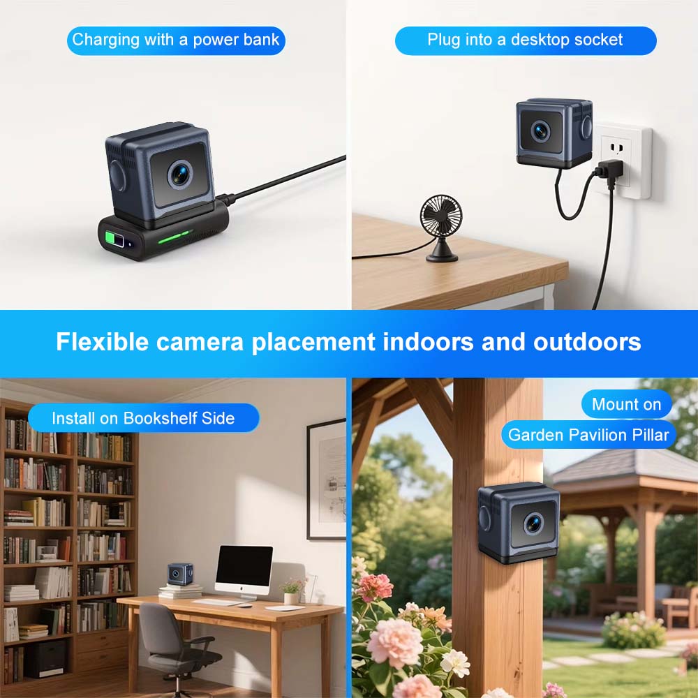 1080p HD Wireless Security Cam - Home Security Wireless Cameras recensione e prezzo