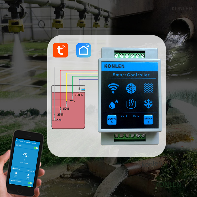 KONLEN Tuya Water Level Sensor - Home Security With Ai recensione e prezzo