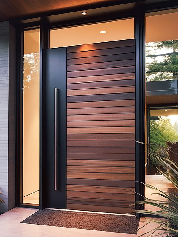 Factory Custom Made Brown Colo - Home Security Front Door recensione e prezzo