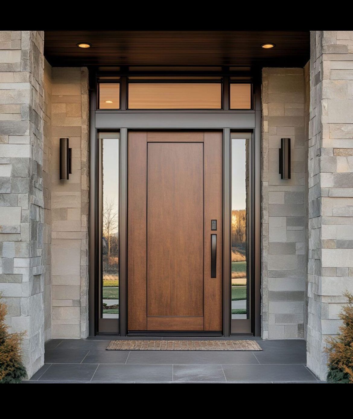Aluminum Alloy Heave-duty Entr - Home Security Front Door recensione e prezzo
