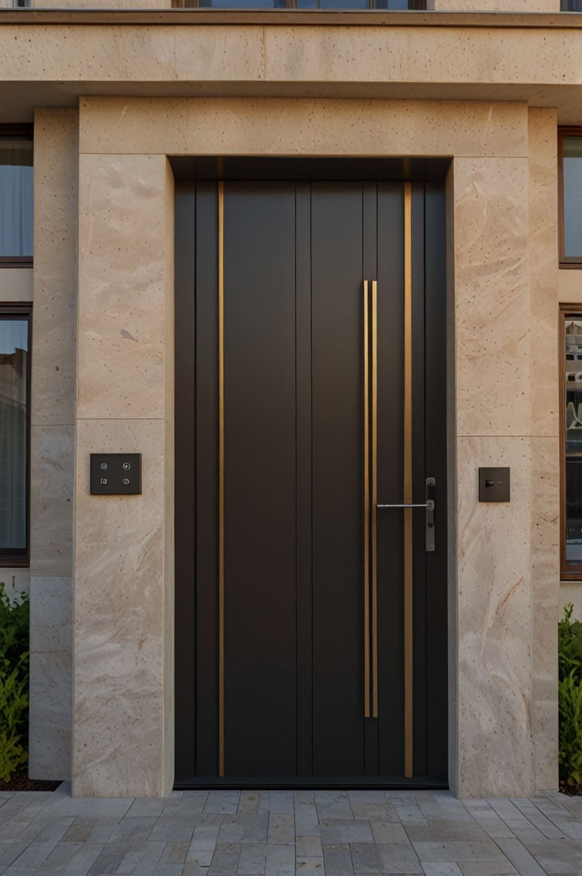 Aluminum Alloy Heave-duty Entr - Home Security Front Door recensione e prezzo