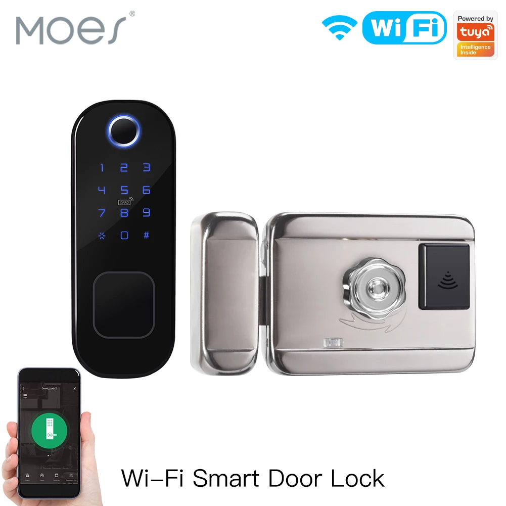 MOES WiFi Tuya Smart Lock Door - Home Security Upgrades recensione e prezzo