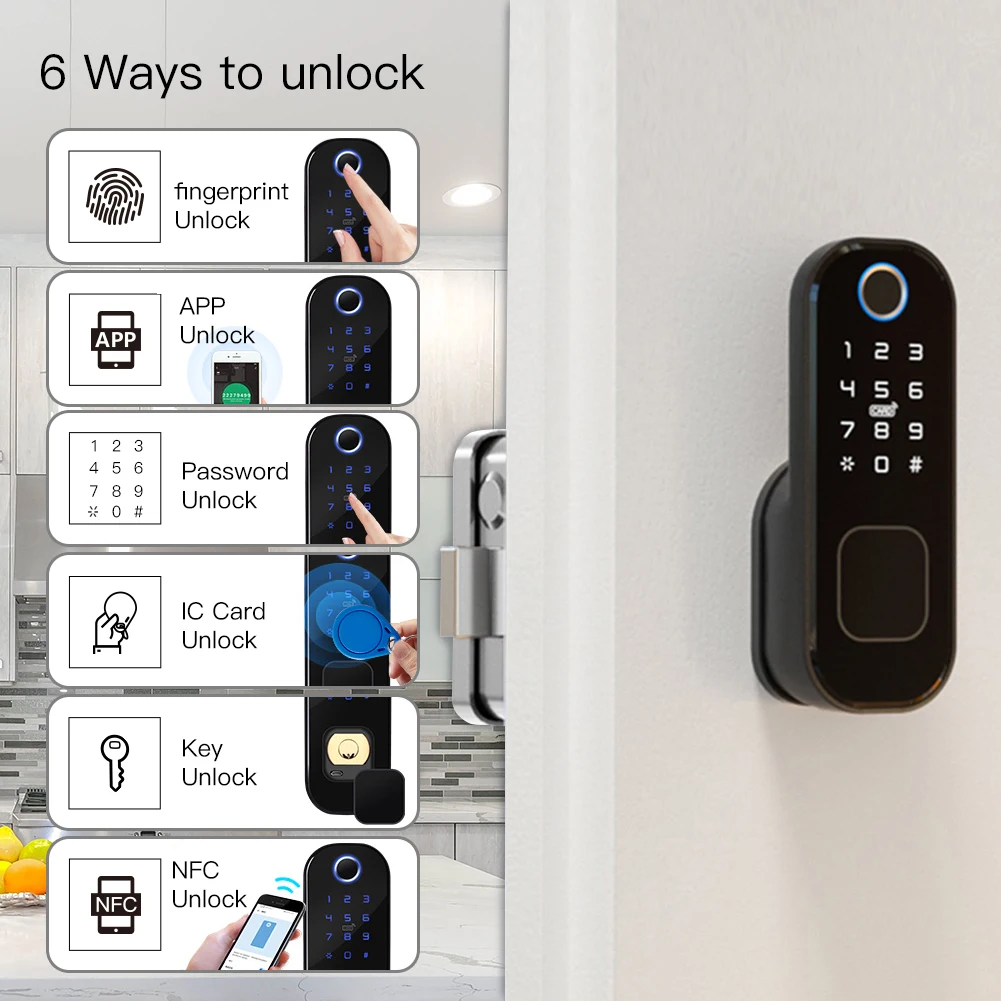 MOES WiFi Tuya Smart Lock Door - Home Security Upgrades recensione e prezzo