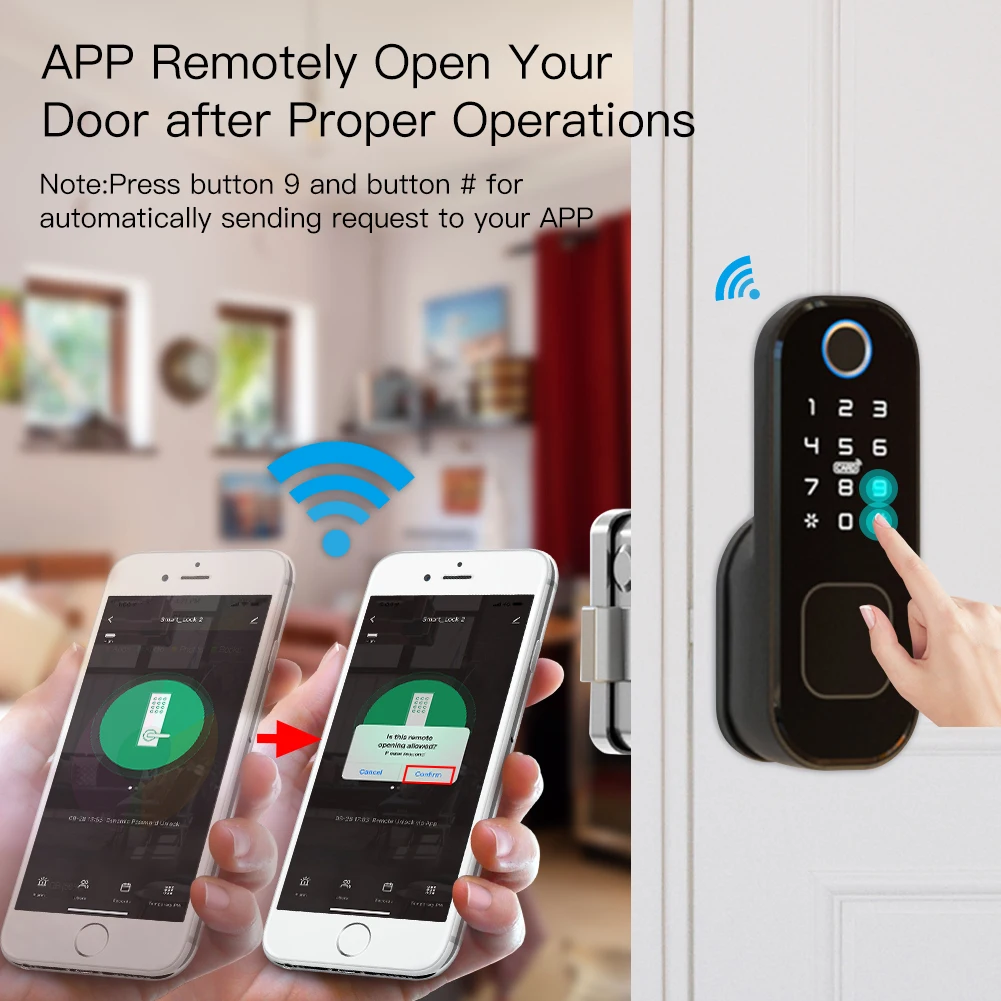MOES WiFi Tuya Smart Lock Door - Home Security Upgrades recensione e prezzo