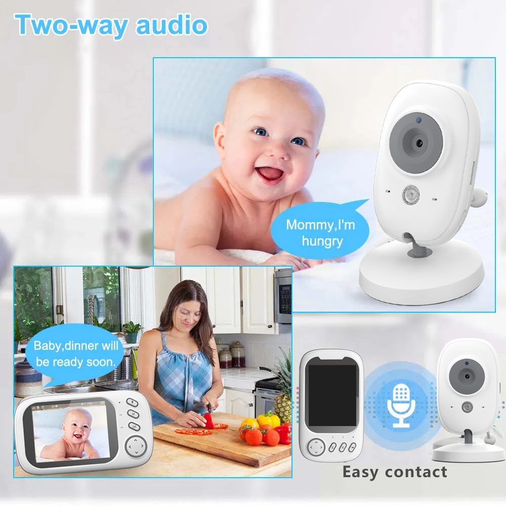 3.2 Inch LCD Baby Monitor 2.4G - Home Security Wireless Cameras recensione e prezzo