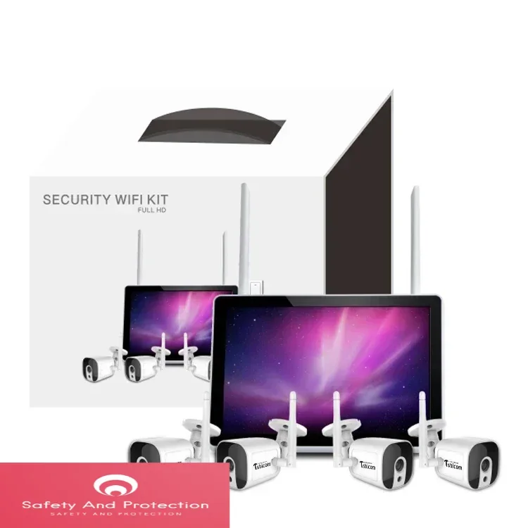TUYA Smart Wi-Fi 4CH NVR Kit 1 - Home Security Wireless Cameras recensione e prezzo