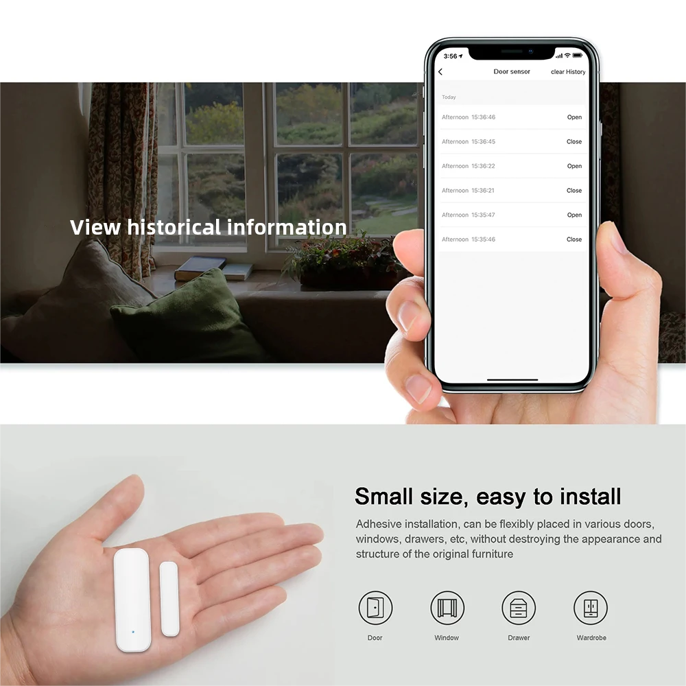 Tuya WiFi Zigbee Window Door S - Home Security Ultimate recensione e prezzo