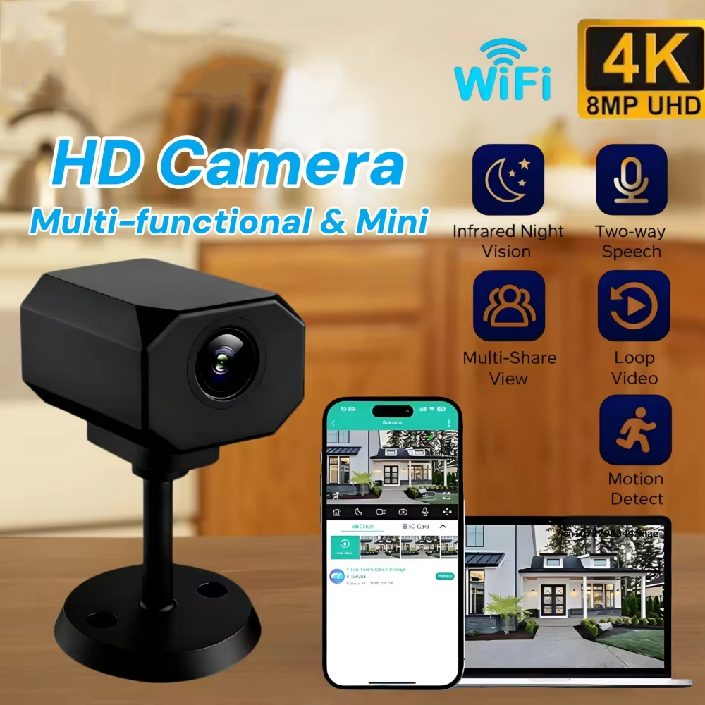 4K HD WiFi Security Camera for - Home Security And Cameras recensione e prezzo