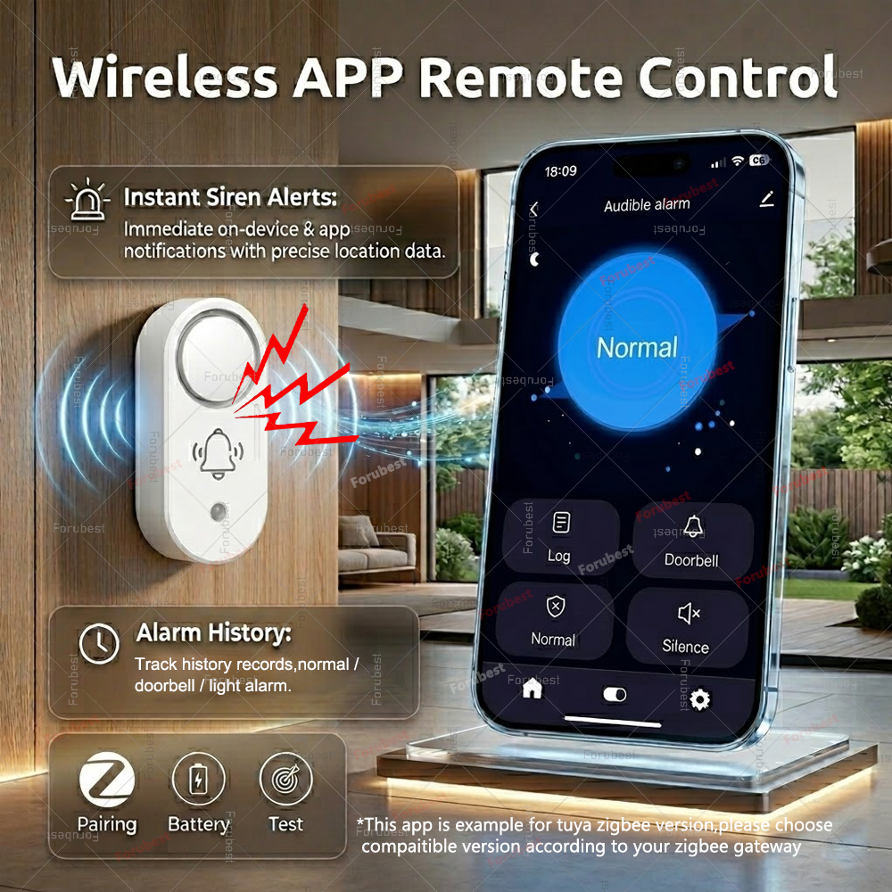 Zigbee Smart Siren Alarm Sound - Home Security Lights recensione e prezzo