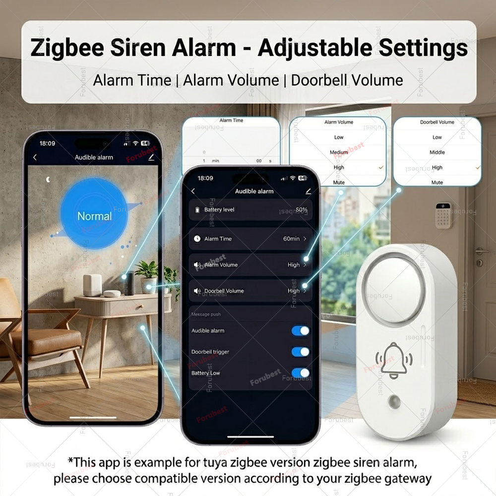 Zigbee Smart Siren Alarm Sound - Home Security Lights recensione e prezzo