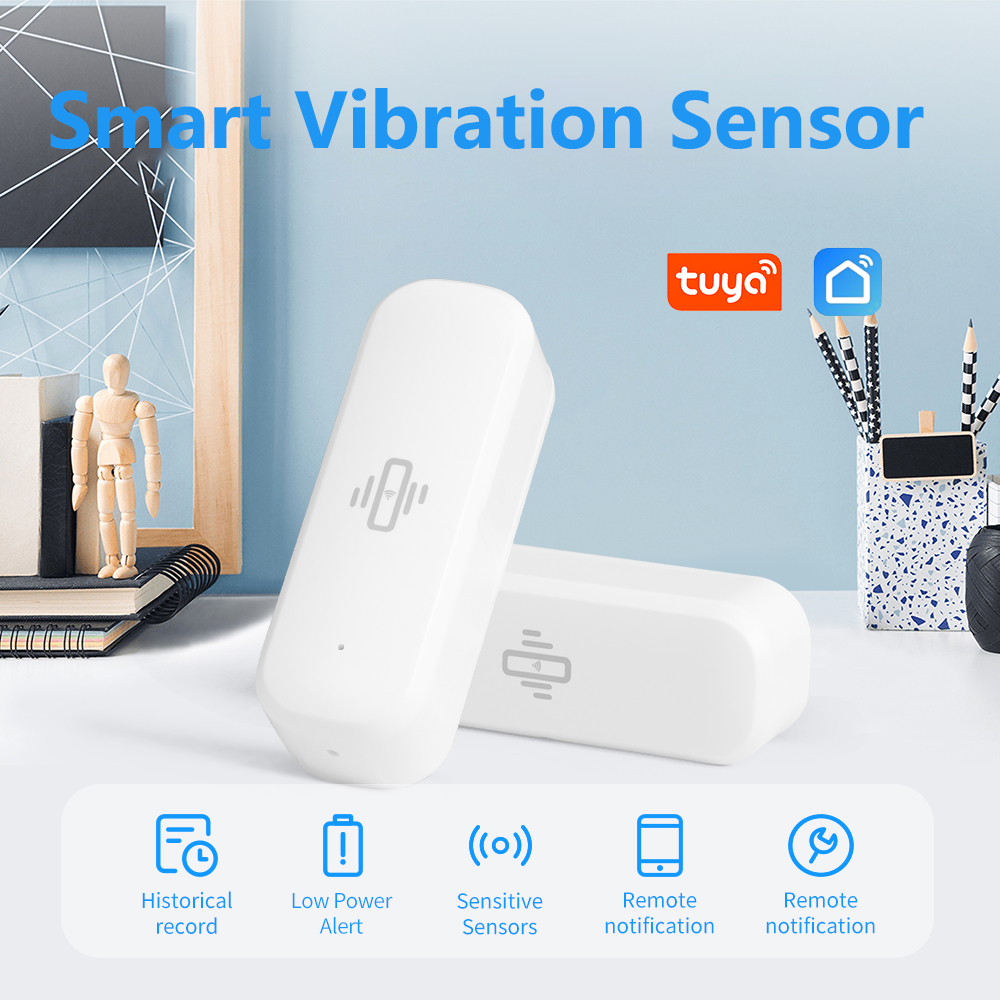 Tuya Smart WiFi Vibration Sens - Home Security With Ai recensione e prezzo