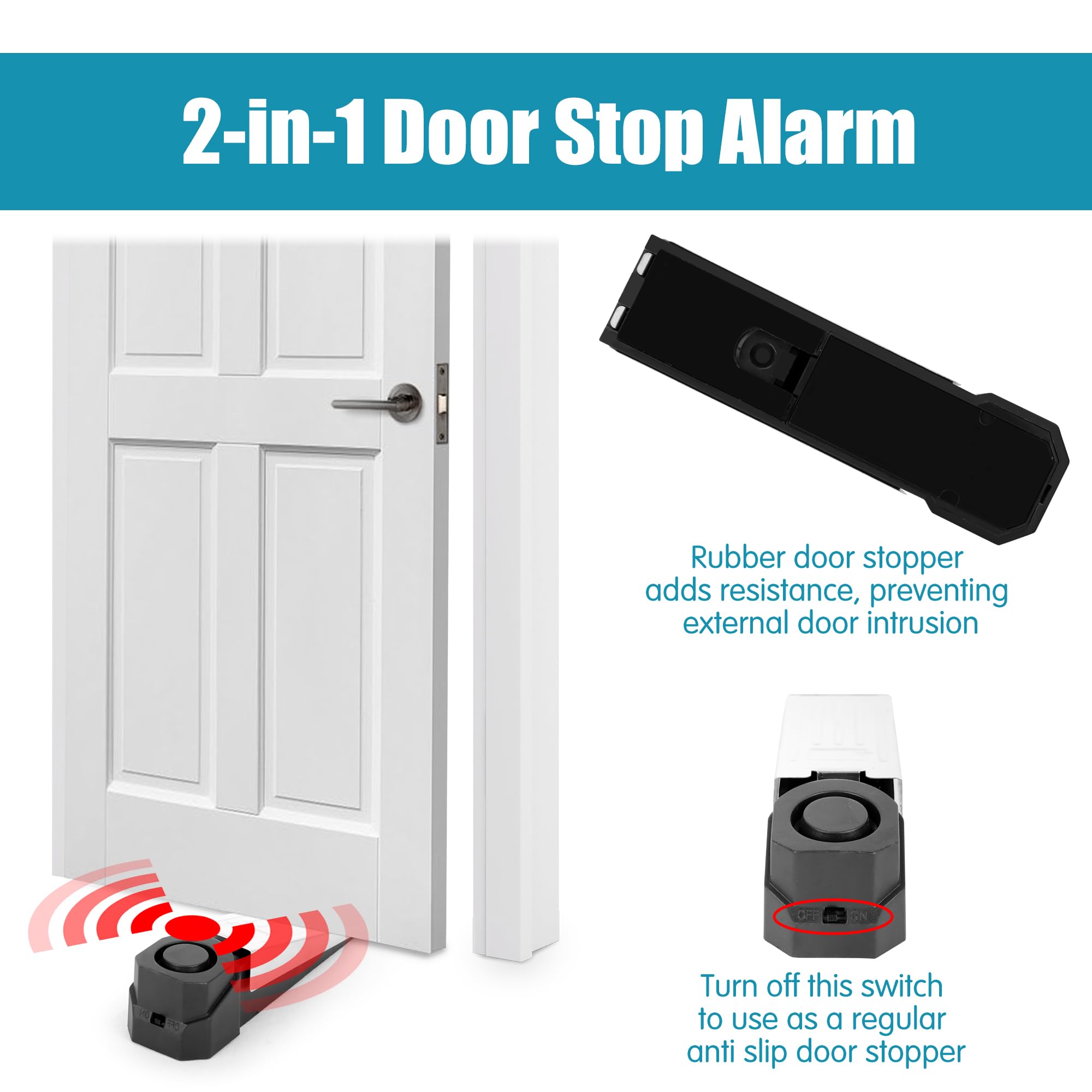 Wireless Door Stop Alarm Syste - Home Security Upgrades recensione e prezzo