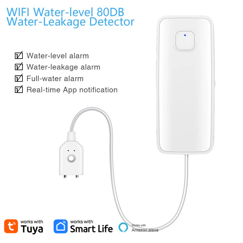 Tuya WiFi Smart Water Leak Sen - Home Security With Ai recensione e prezzo