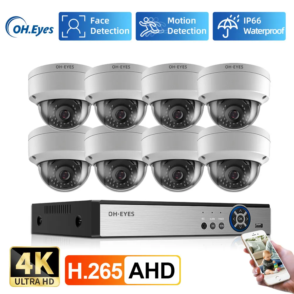 Home Security 8MP H.265+ 4CH 4 - Home Security And Cameras recensione e prezzo