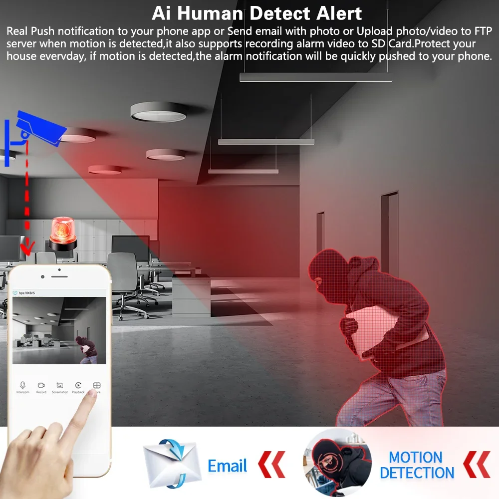 Home Security 8MP H.265+ 4CH 4 - Home Security And Cameras recensione e prezzo