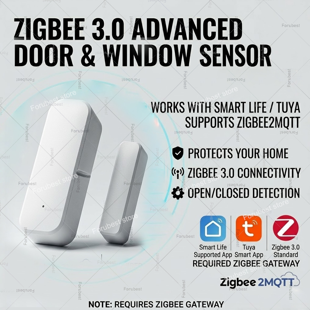 Tuya Zigbee Door Window Sensor - Home Security With Ai recensione e prezzo
