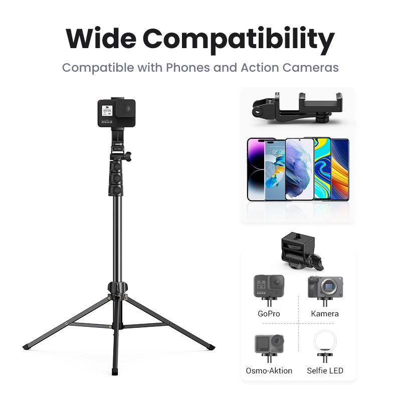 UGREEN 1.7m Phone Tripod Stand - Xiaomi Home Security 360 recensione e prezzo