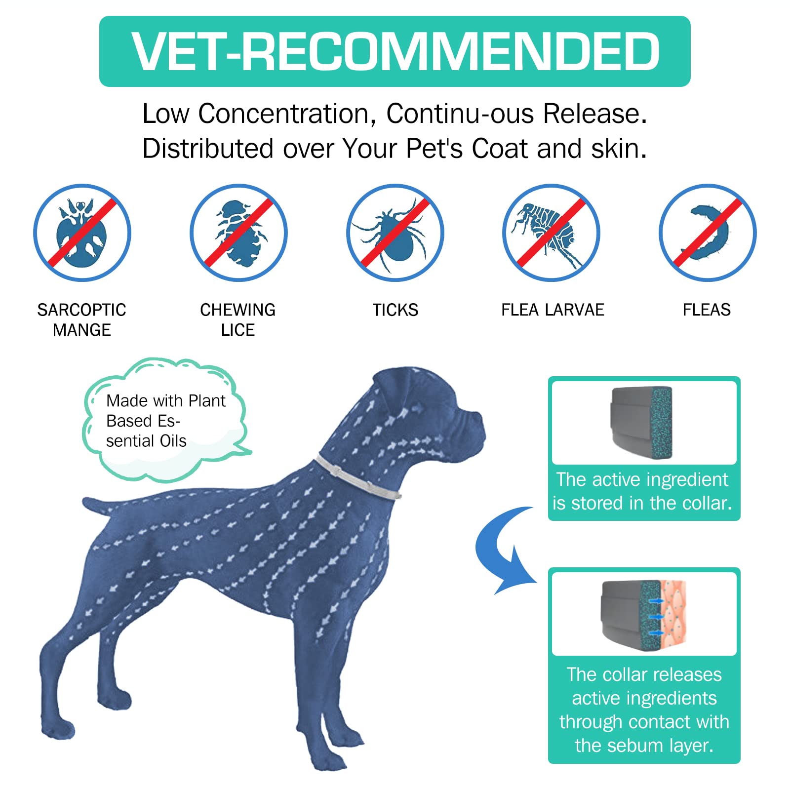 38/70CM Pet Anti Flea Ticks An - Pet Immune Pir Sensor recensione e prezzo