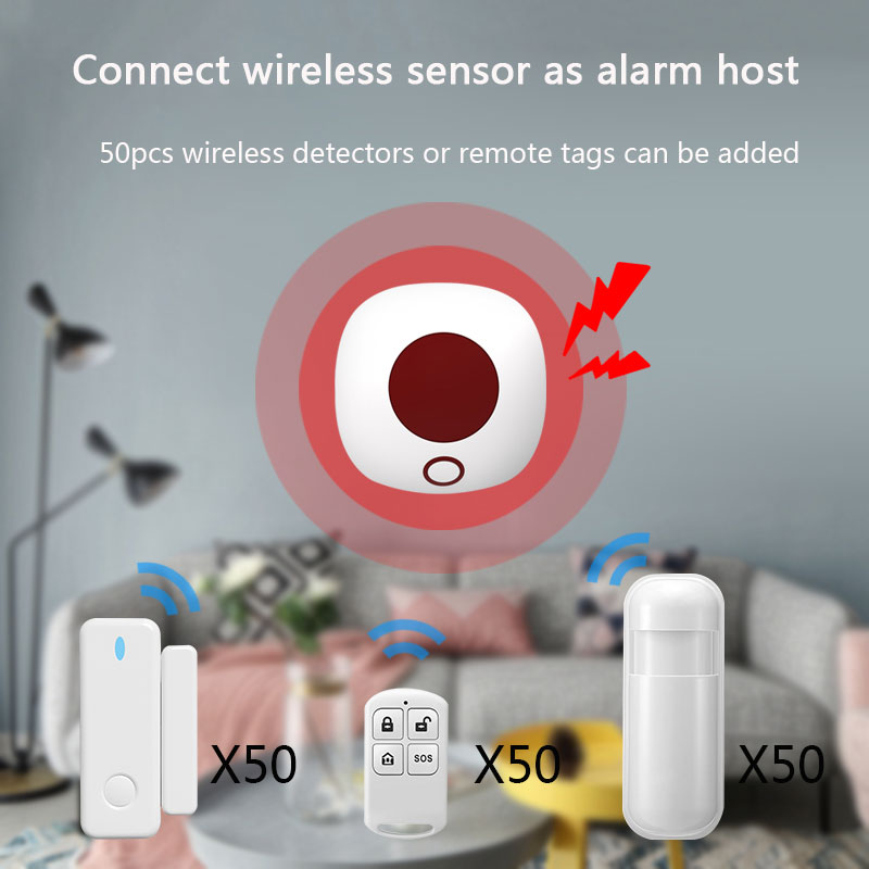 Indoor 433MHz Wireless Siren S - Home Security Lights recensione e prezzo