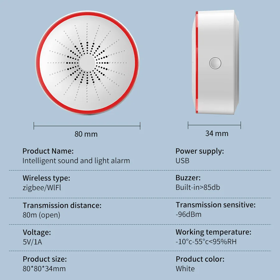 Tuya WiFi ZigBee Smart Alarm S - Home Security Ultimate recensione e prezzo