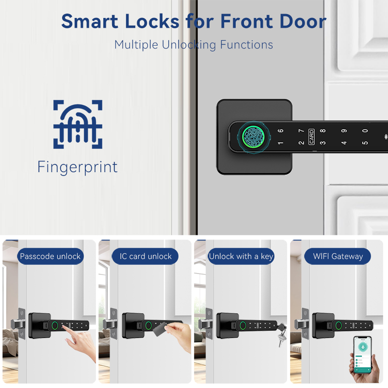 XSDTS Tuya Handle Fingerprint  - Home Security For Apartments recensione e prezzo