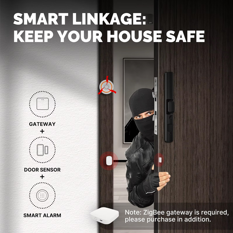 MOES Tuya ZigBee Smart Window  - Home Security With Ai recensione e prezzo