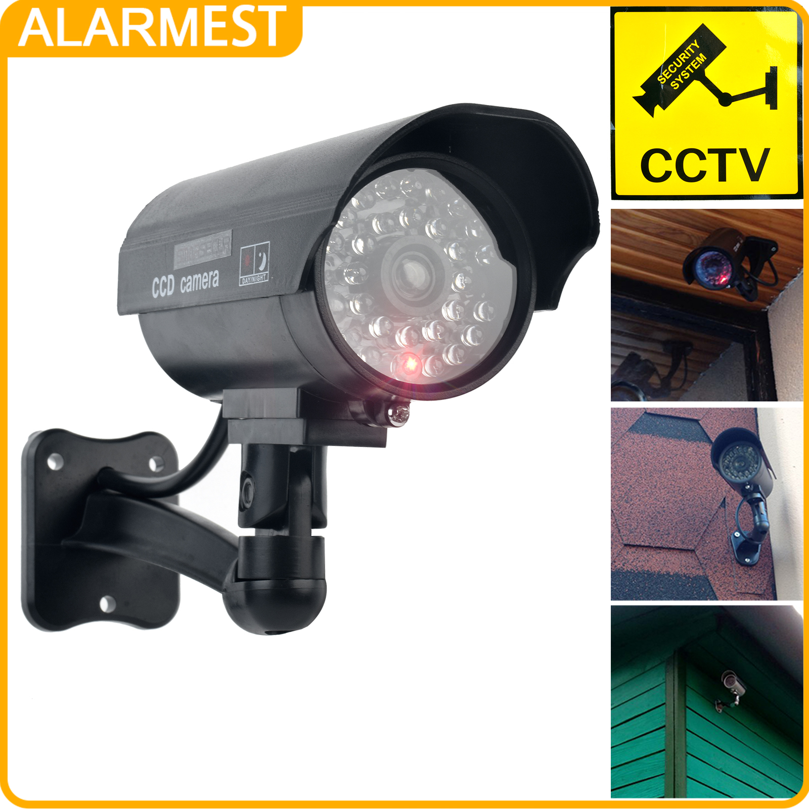 ALARMEST Fake Camera Dummy Wat - Home Security Lights recensione e prezzo