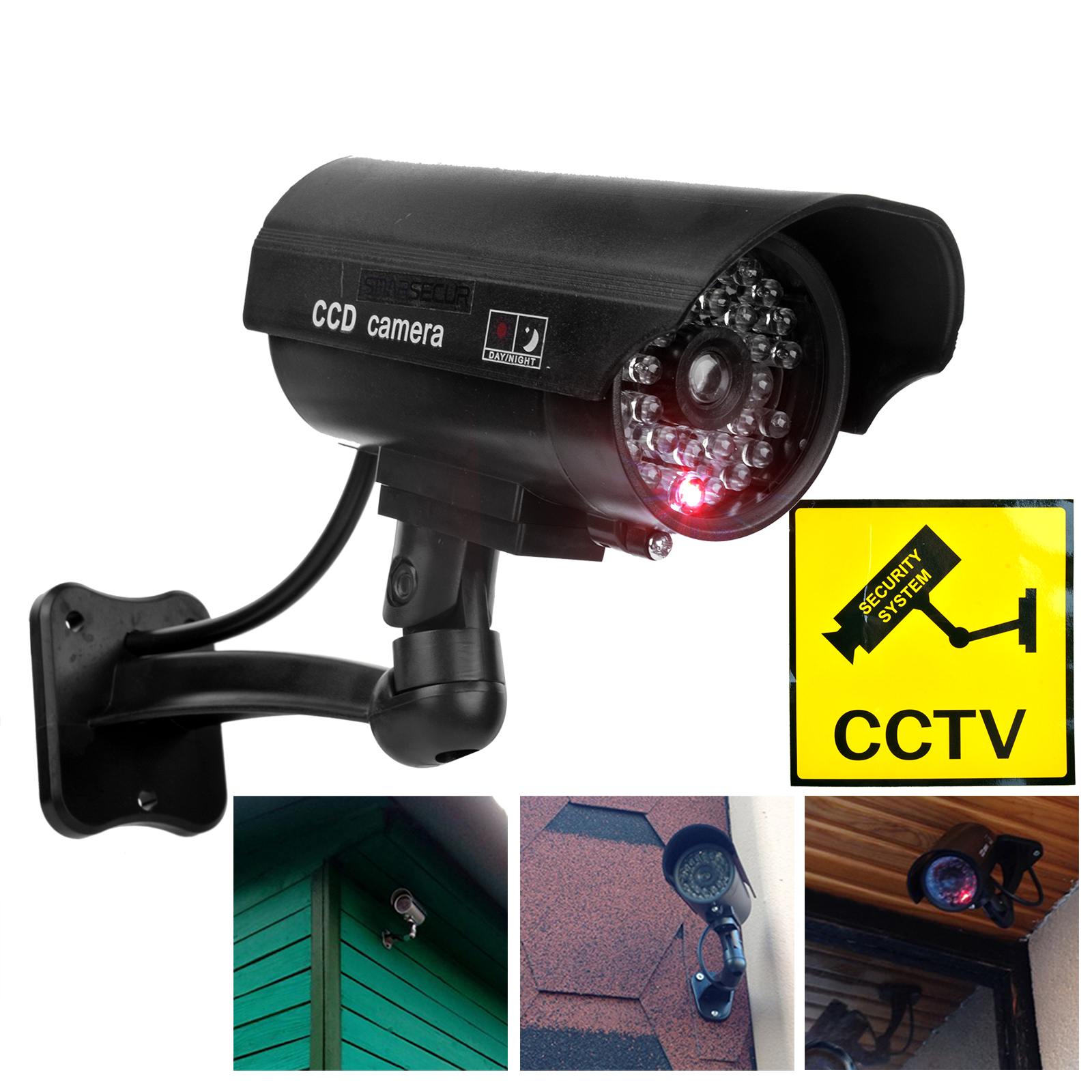 ALARMEST Fake Camera Dummy Wat - Home Security Lights recensione e prezzo
