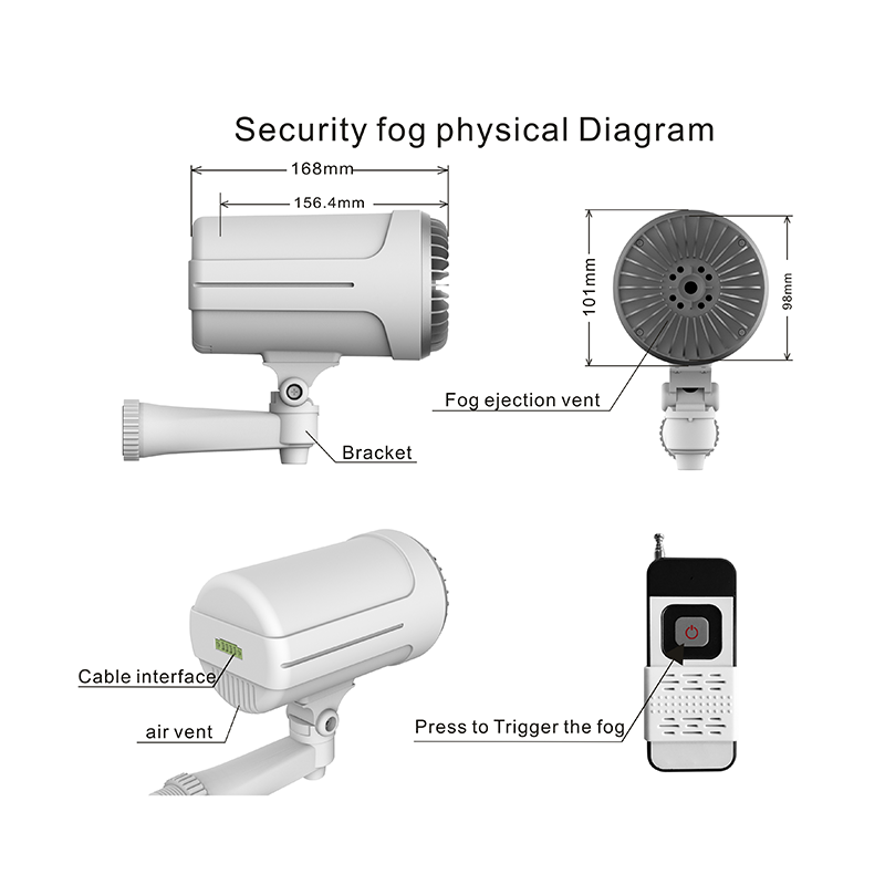 Gadgets Smart Security Fog Gen - Home Security Fog System recensione e prezzo