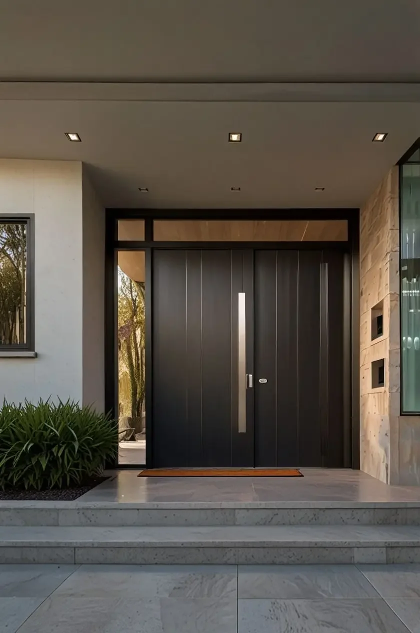 Exterior Hinged Doors for Home - Home Security Front Door recensione e prezzo