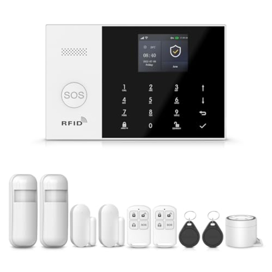 Wireless Alarm System for home - Home Security For Apartments recensione e prezzo