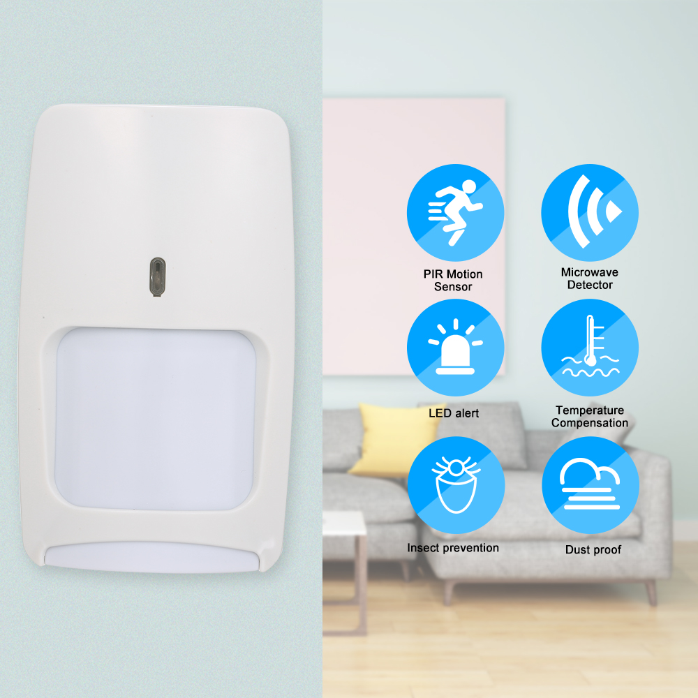 Wired Dual-tech Infrared Motio - Pet Immune Pir Sensor recensione e prezzo