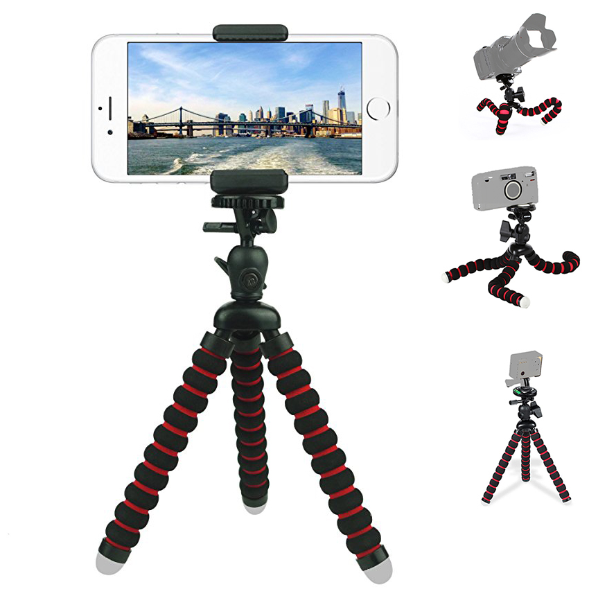 Mini Octopus Flexible Tripod w - Xiaomi Home Security 360 recensione e prezzo
