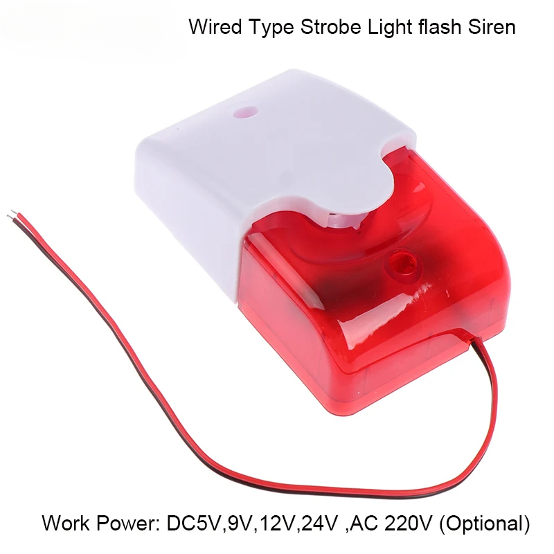 120dB Strobe Siren Alarm | 5V- - Home Security Ultimate recensione e prezzo