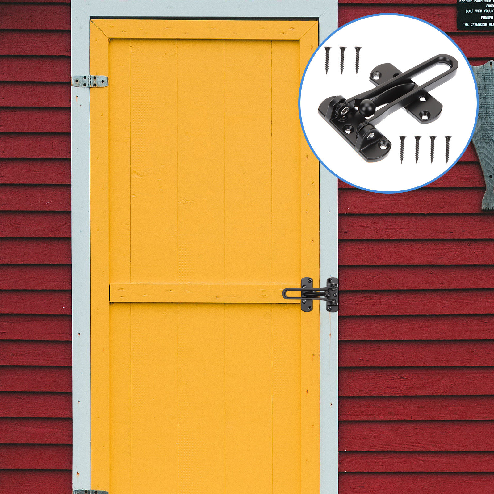 Swing Bar Door Lock Zinc Alloy - Home Security Front Door recensione e prezzo