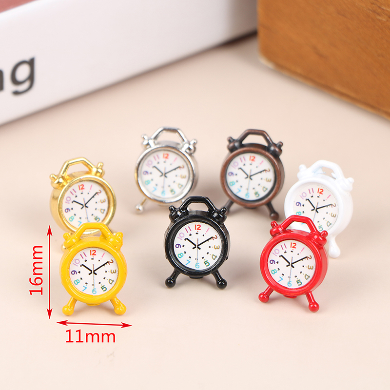 1PC 1:12 Scale Alarm Clock Dol - Home Security Gadgets recensione e prezzo