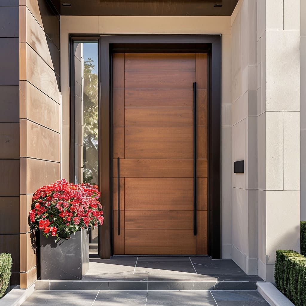Entrance Doors Gate Grain Main - Home Security Front Door recensione e prezzo
