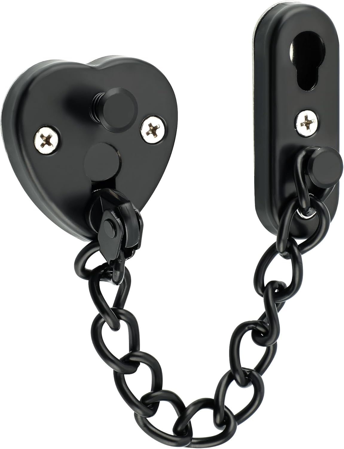 Heart-Shaped Door Chain Lock w - Home Security For Apartments recensione e prezzo