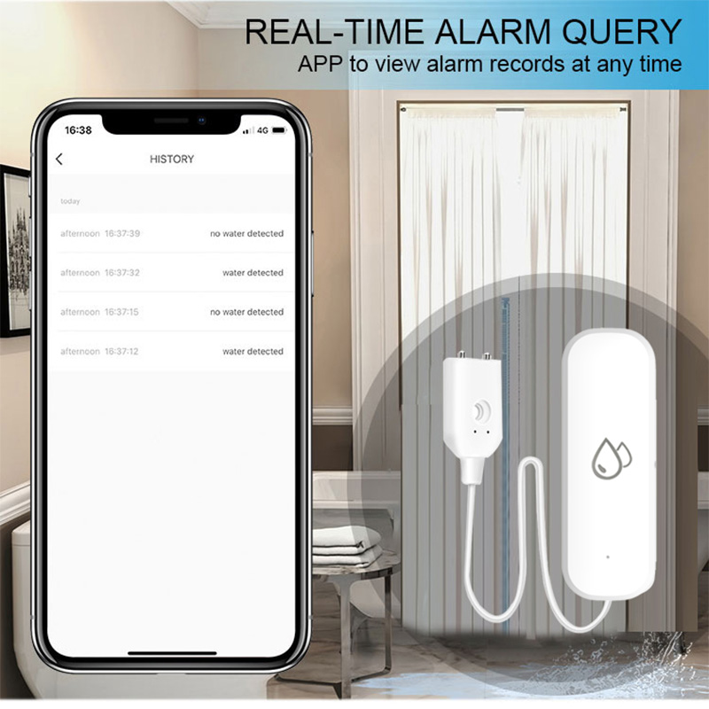 Tuya WiFi Water Leakage Alarm  - Home Security Monitoring recensione e prezzo