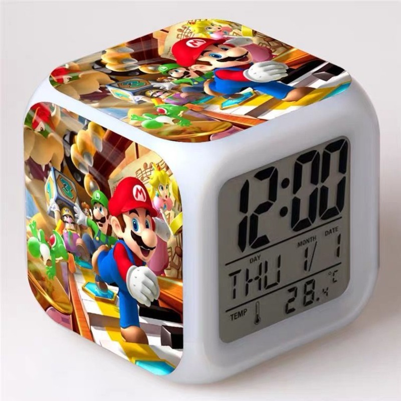 Super Mario Alarm Clock Cute C - Home Security Electronics recensione e prezzo