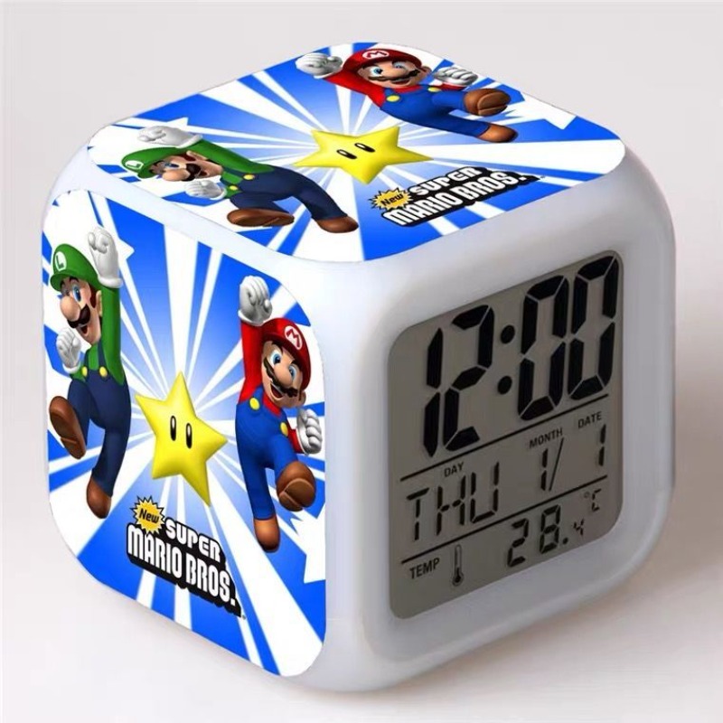 Super Mario Alarm Clock Cute C - Home Security Electronics recensione e prezzo