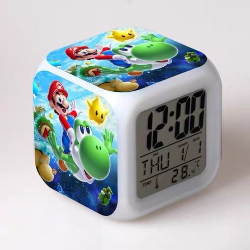 Super Mario Alarm Clock Cute C - Home Security Electronics recensione e prezzo
