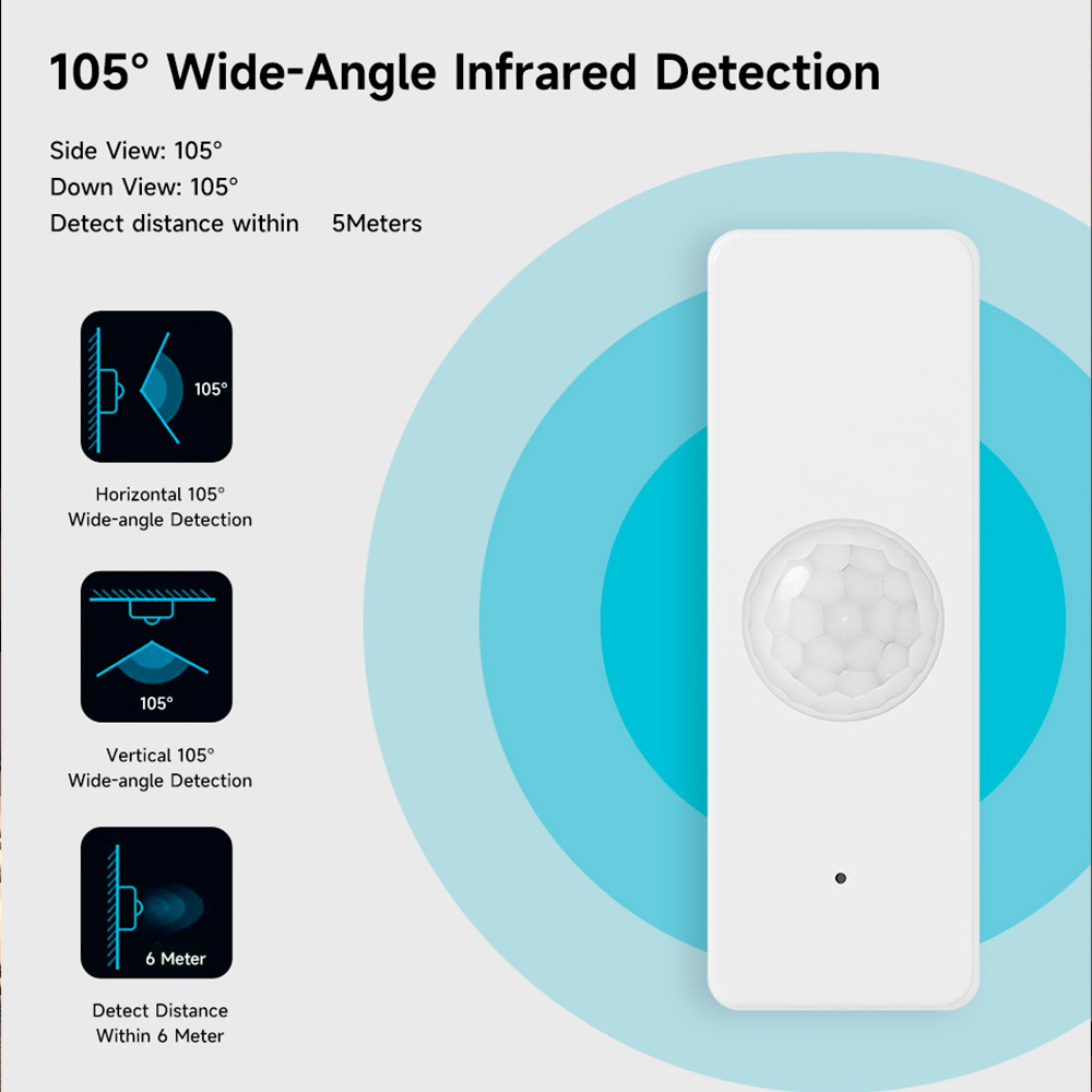 WiFi Smart PIR Motion Sensor T - Home Security Ultimate recensione e prezzo