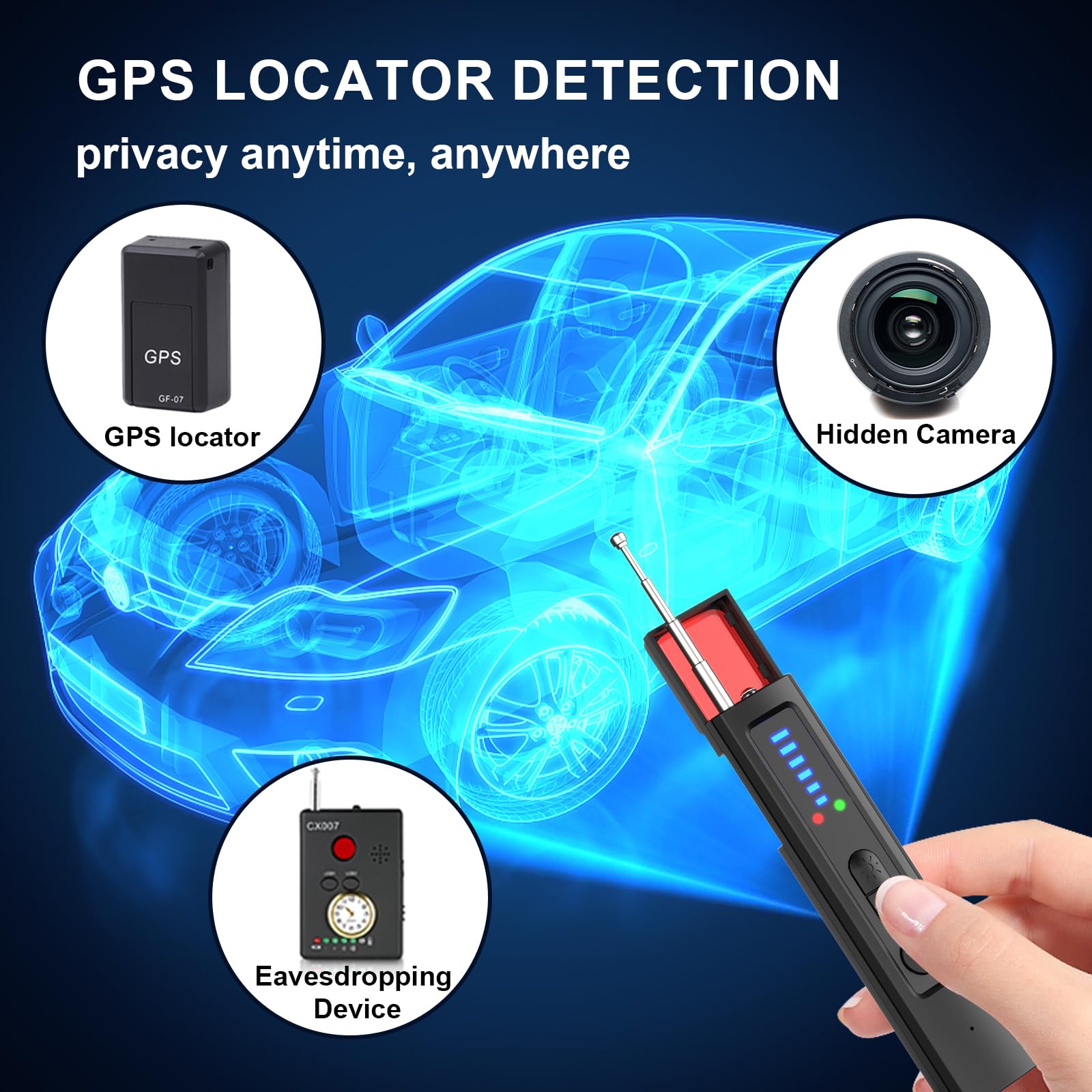 6-in-1 Anti-Spy Hidden Camera  - Home Security System recensione e prezzo