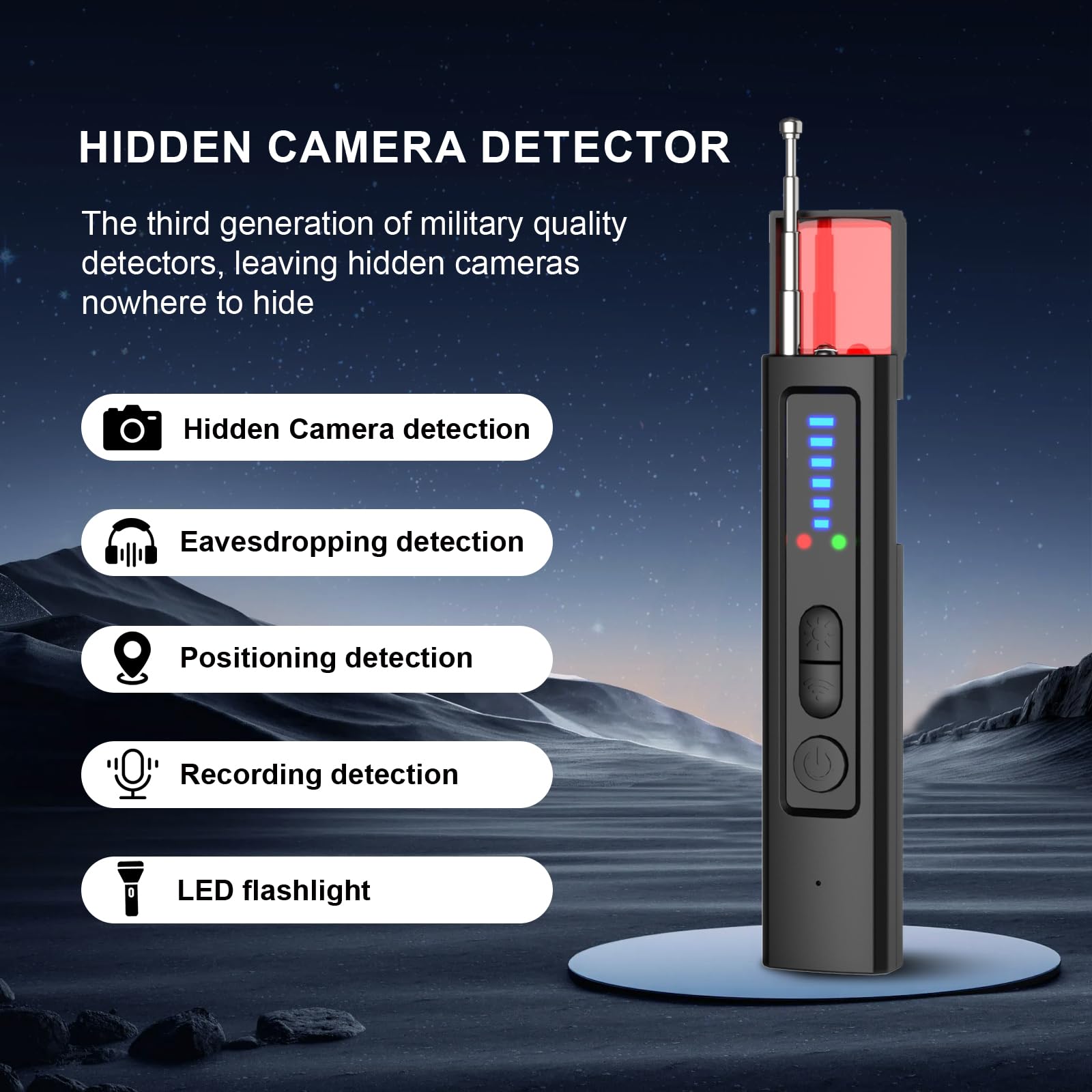 6-in-1 Anti-Spy Hidden Camera  - Home Security System recensione e prezzo